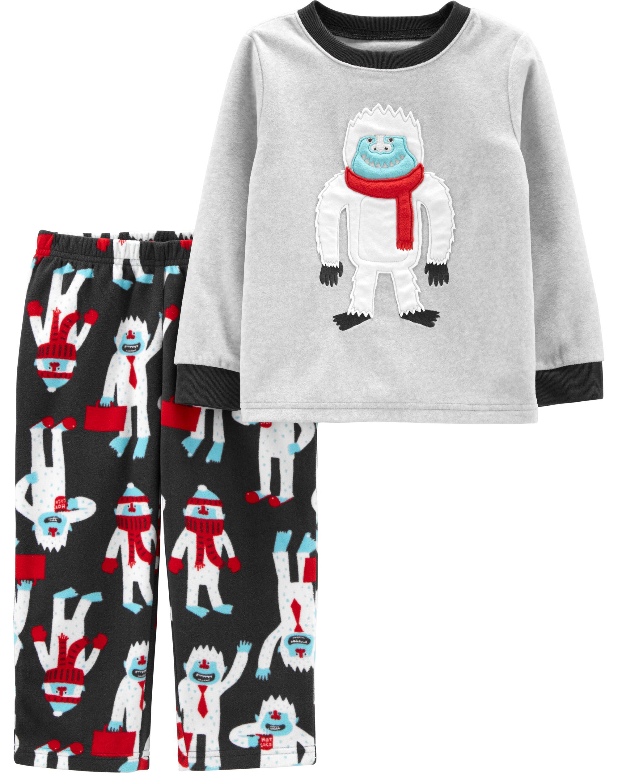 carter's 2 piece fleece pajamas