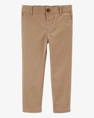 Baby Boy Slim Tapered Chino Pants - Khaki