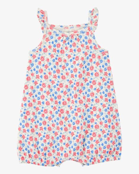 Product image 1 of Baby Floral Cotton Romper