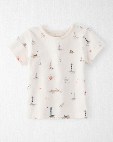 Product image 3 of Baby 2-Piece Organic Cotton Shortall Set