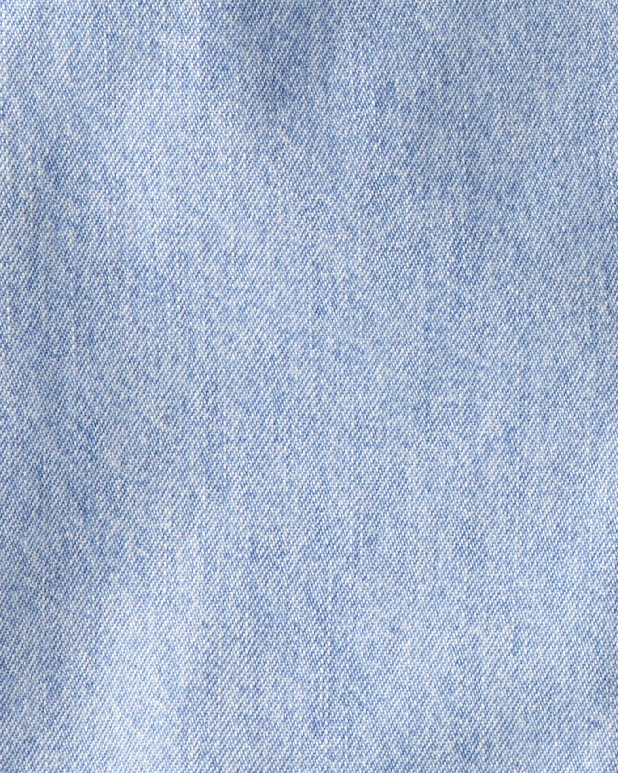 Toddler Boy Denim Fashion Jacket - Rain Wash