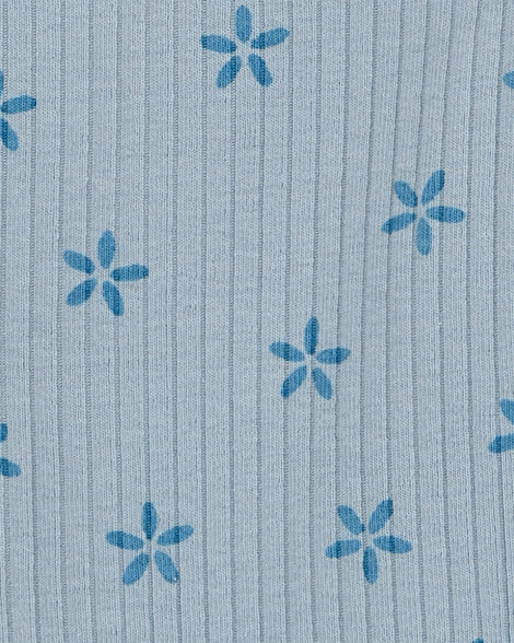 Product image 3 of Baby Floral Pull-On Ribbed Pants
