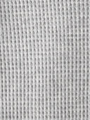 Heather Grey, Sweet Cream, Gravel Grey - Baby 3-Pack Waffle Knit T-Shirts Made with Organic Cotton, Selected