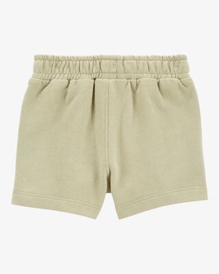 Product image 2 of Baby Pull-On French Terry Shorts - Olive