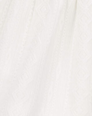 Product image 2 of Kid Pull-On Smocked Shorts - Cream