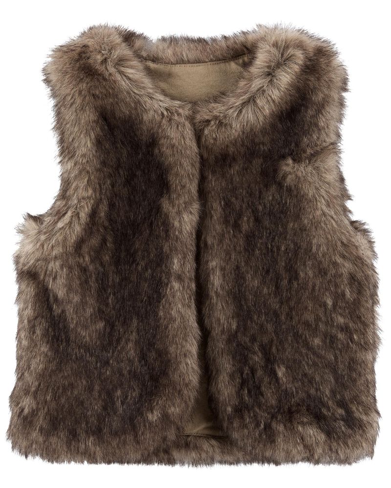 Brown Baby Faux Fur