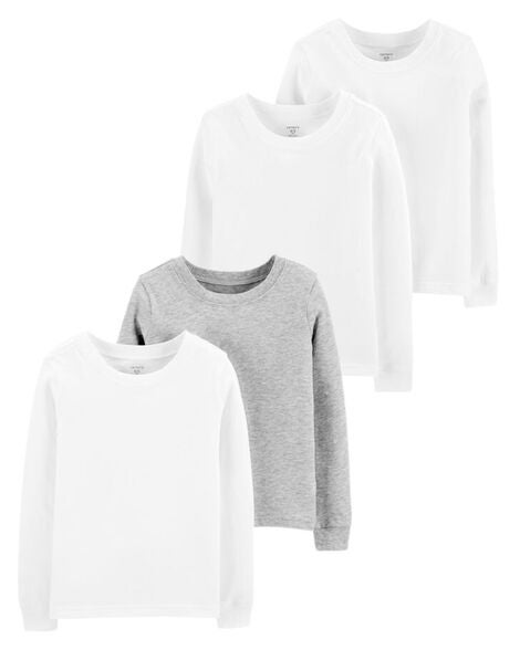  Product image 1 of Kid 4-Pack Cotton Undershirts