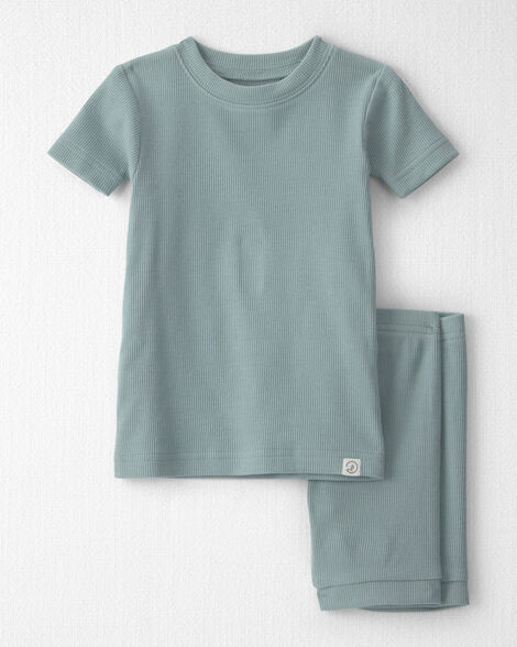 Baby 2-Piece Organic Cotton Ribbed Pajamas