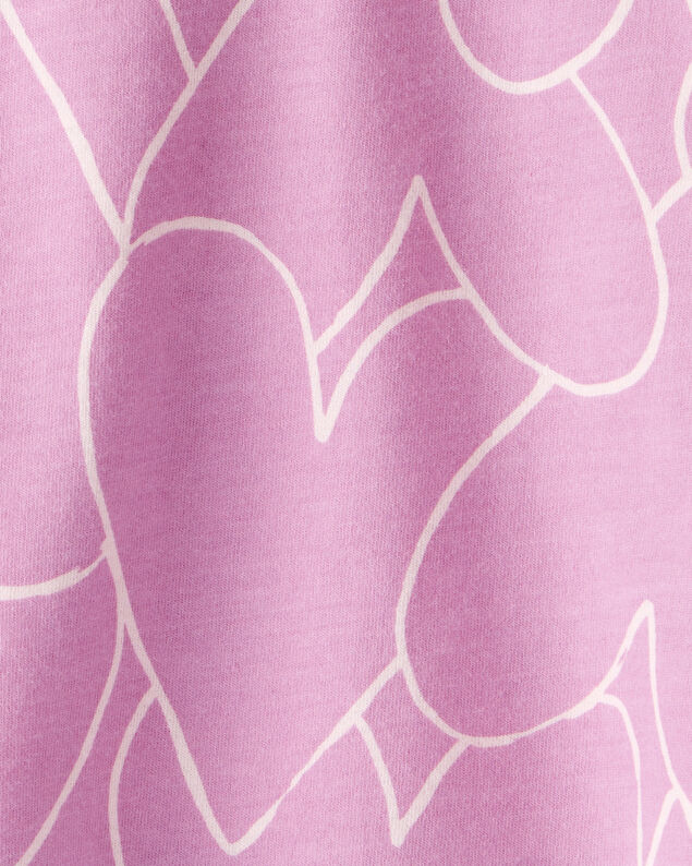 Product image 2 of Baby Girl Heart Long-Sleeve Top - Purple