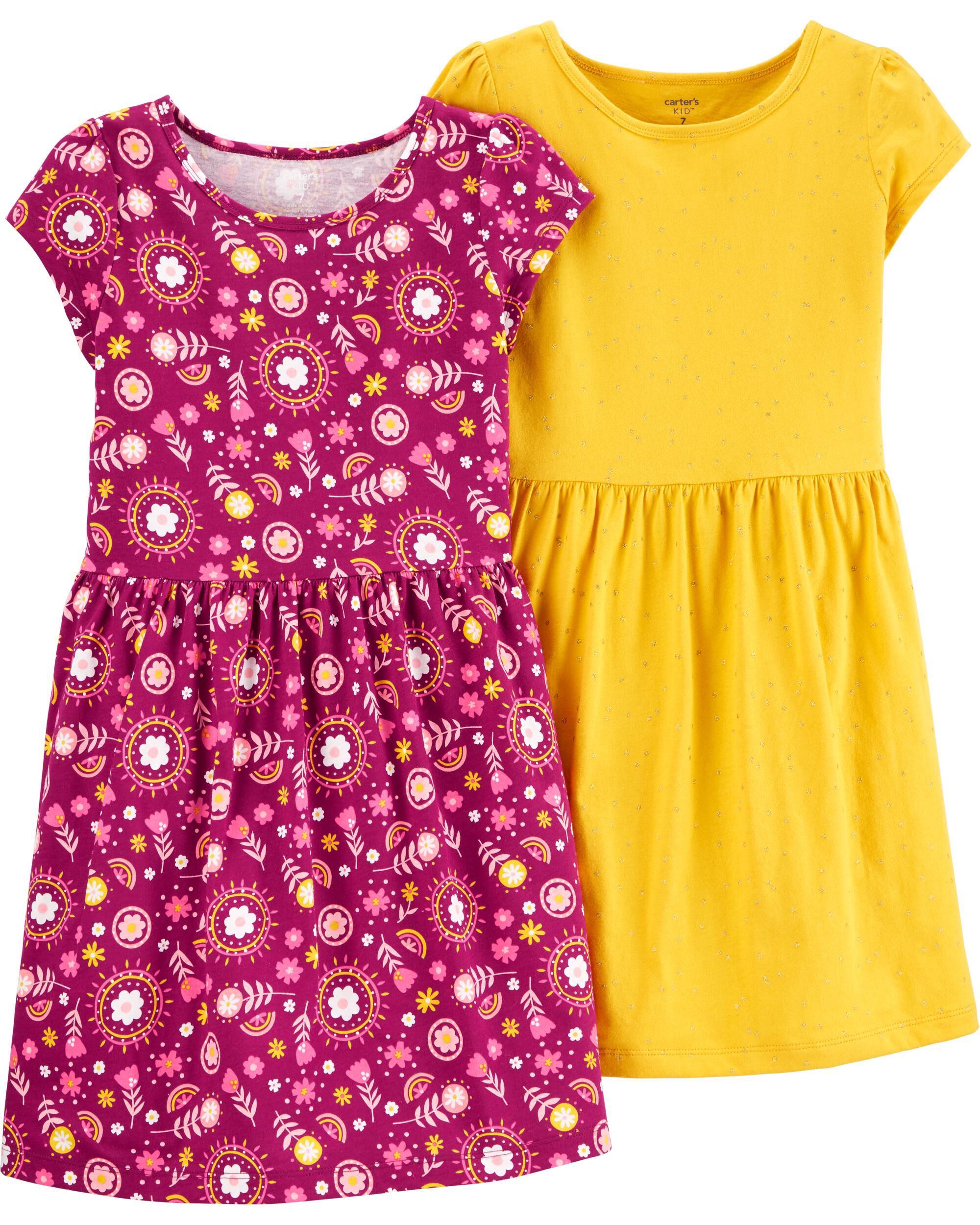 *CLEARANCE* 2-Pack Jersey Dresses