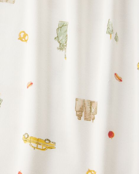  Product image 2 of Toddler New York City Print PurelySoft 2-Piece Pajamas - Ivory