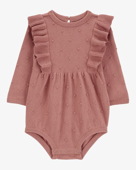  Product image 1 of Baby Long-Sleeve Flutter Bodysuit