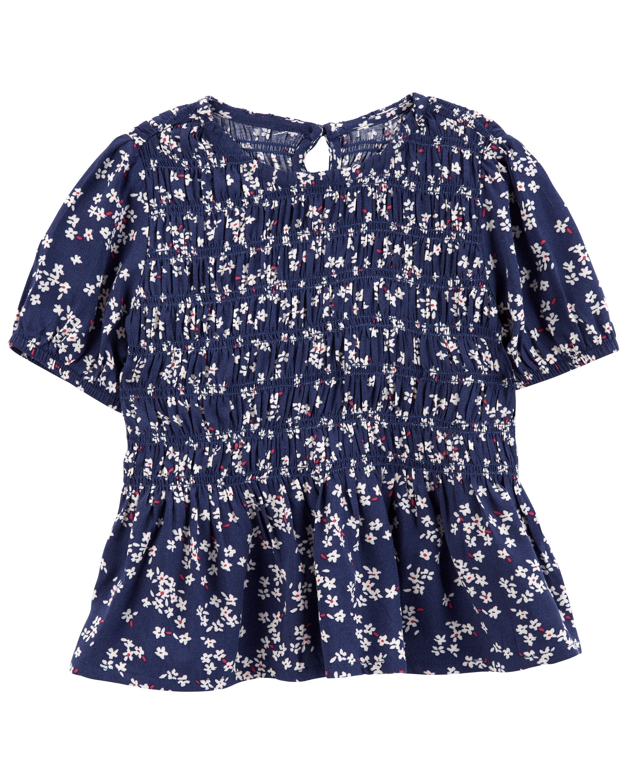 Stanza ruffle hem top best sale