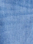 Girls Denim Bootcut Crossover Jeans - Blue