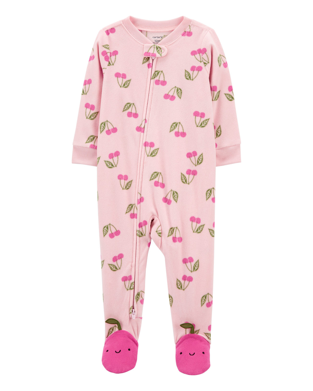 Pink Footed Pajamas For Big Kids Fleece Pajamas Carters 6t