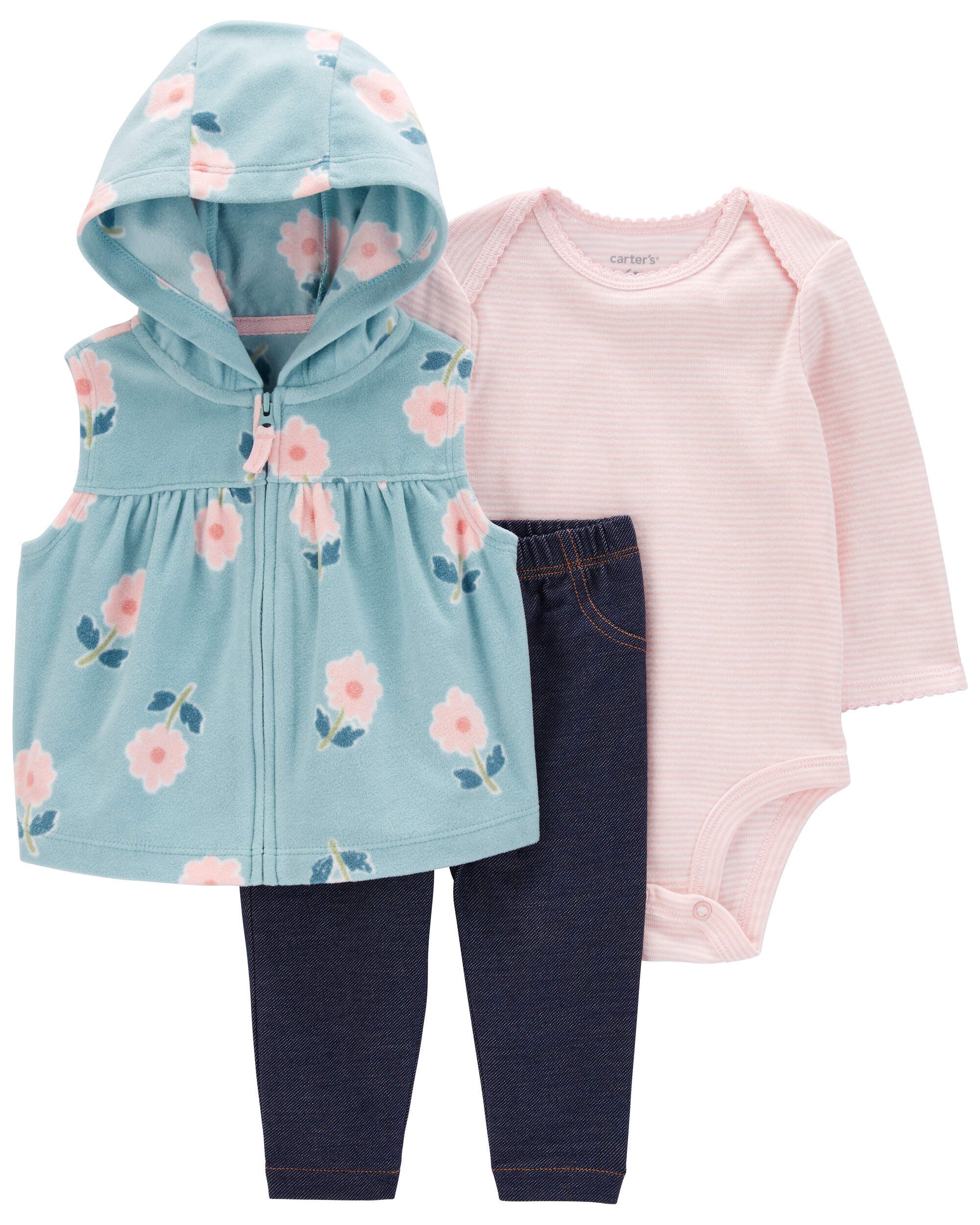 Carters baby girl vest store