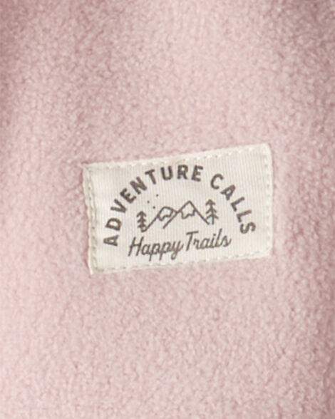 Product image 3 of Baby Girl 2-Piece Recycled Microfleece Set
