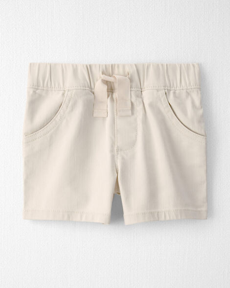 Toddler Boy Organic Cotton Twill Shorts