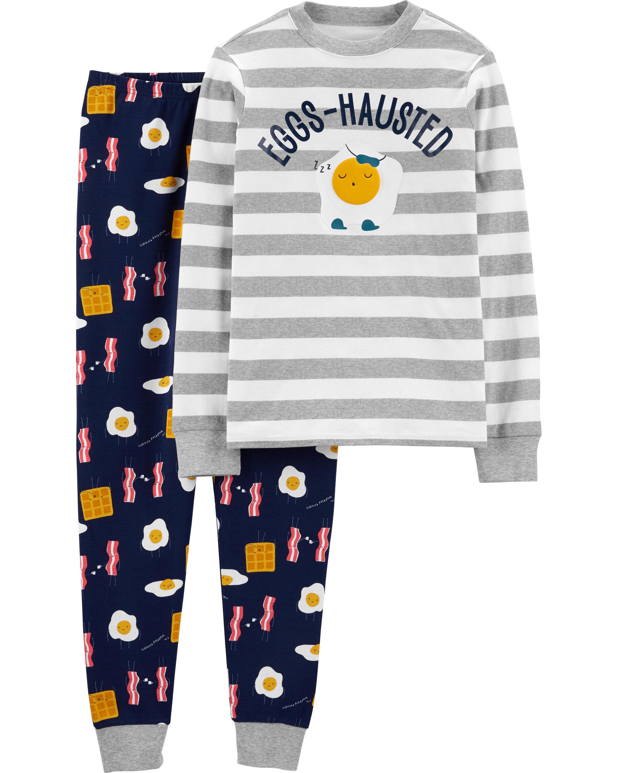 Carters breakfast pajamas clearance
