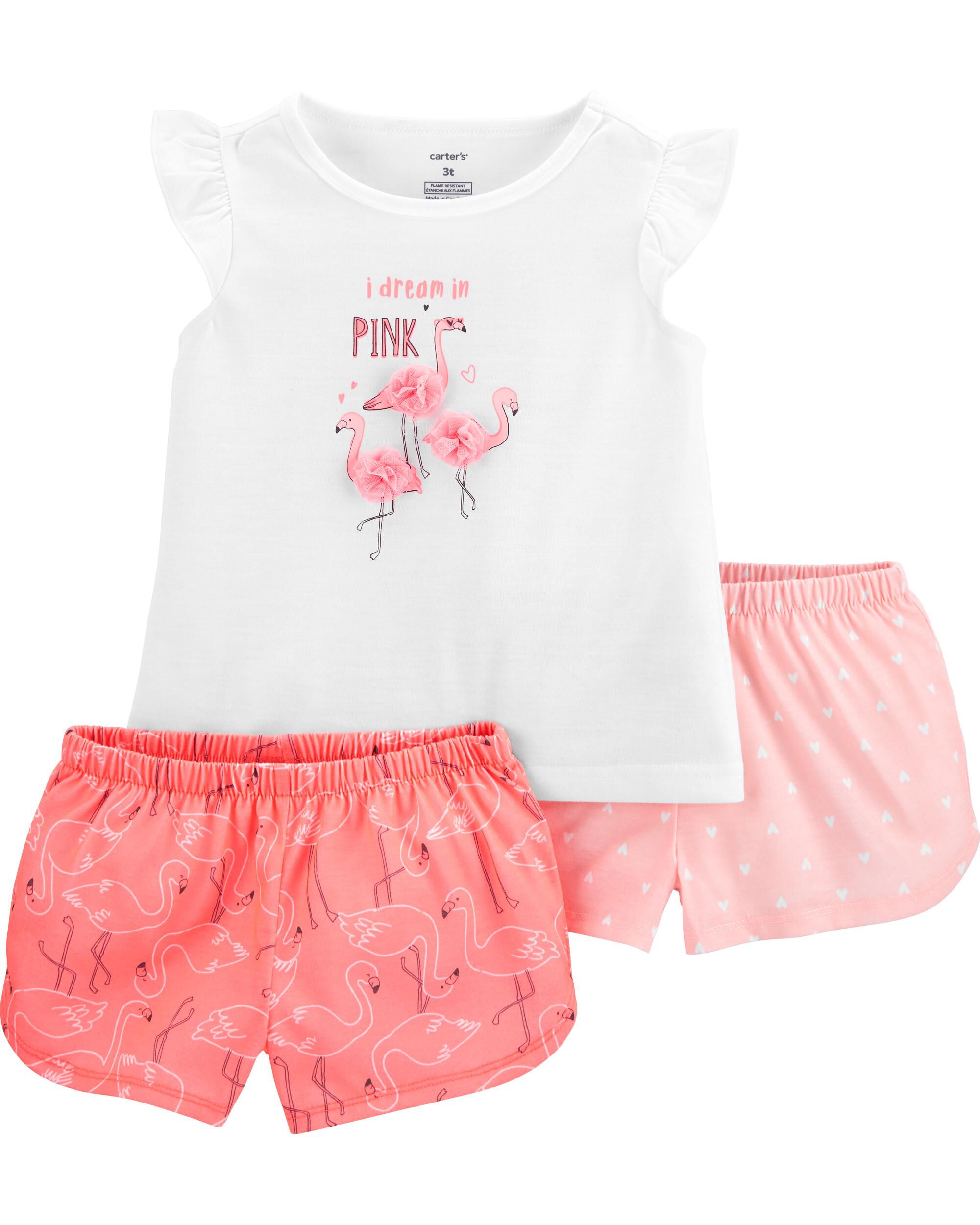 *CLEARANCE* 3-Piece Loose Fit PJs