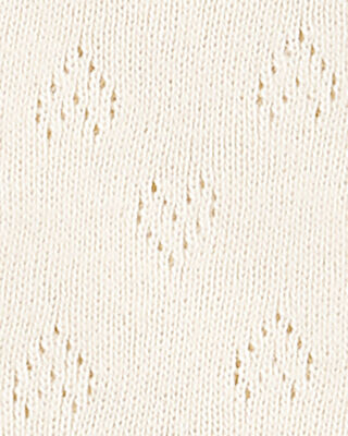 Product image 2 of Baby 3-Piece Pointelle Heart Outfit Set - Cream
