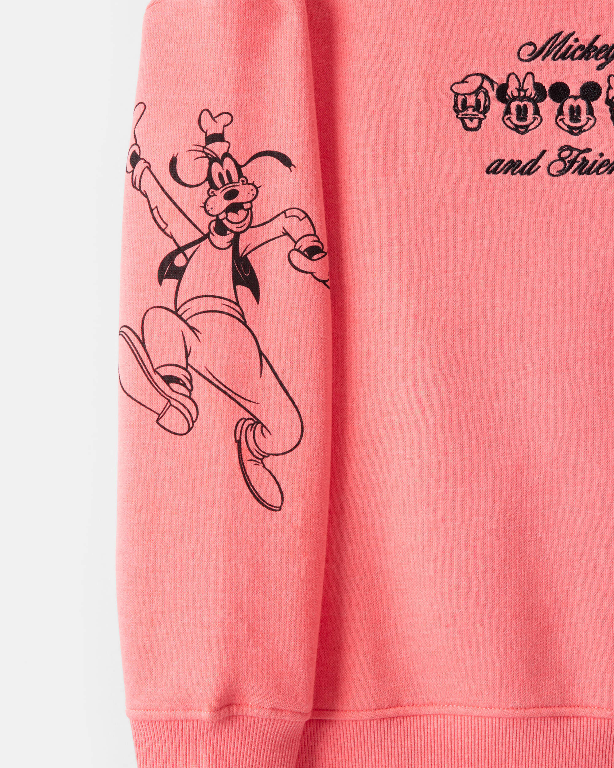 トップス miki Girls Disney© Mickey Mouse Long-Sleeve Pullover Sweatshirt