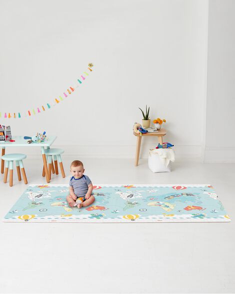  Product image 3 of Doubleplay Reversible Playmat - Little Travelers