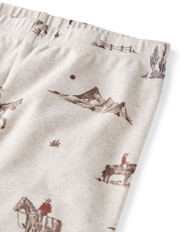 Product image 2 of Kid Organic Cotton Pajamas in Western Rodeo Print