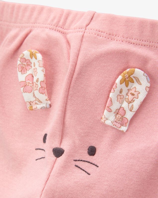 Product image 2 of Baby Girl 3-Piece Floral Mouse Little Character Set® - Pink