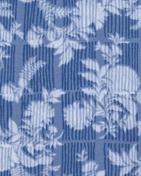 Product image 4 of Kid Floral Print Drawstring Pants - Blue
