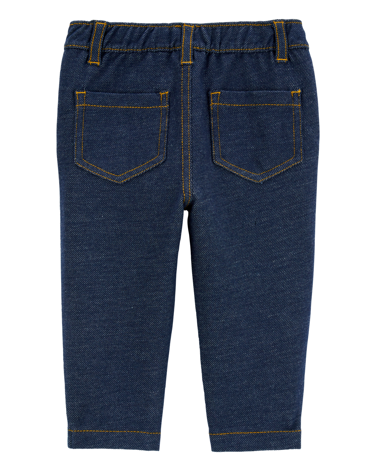 Blue Jeans Jean Pajamas Walmart Baby Pull-On Faux Denim Pants