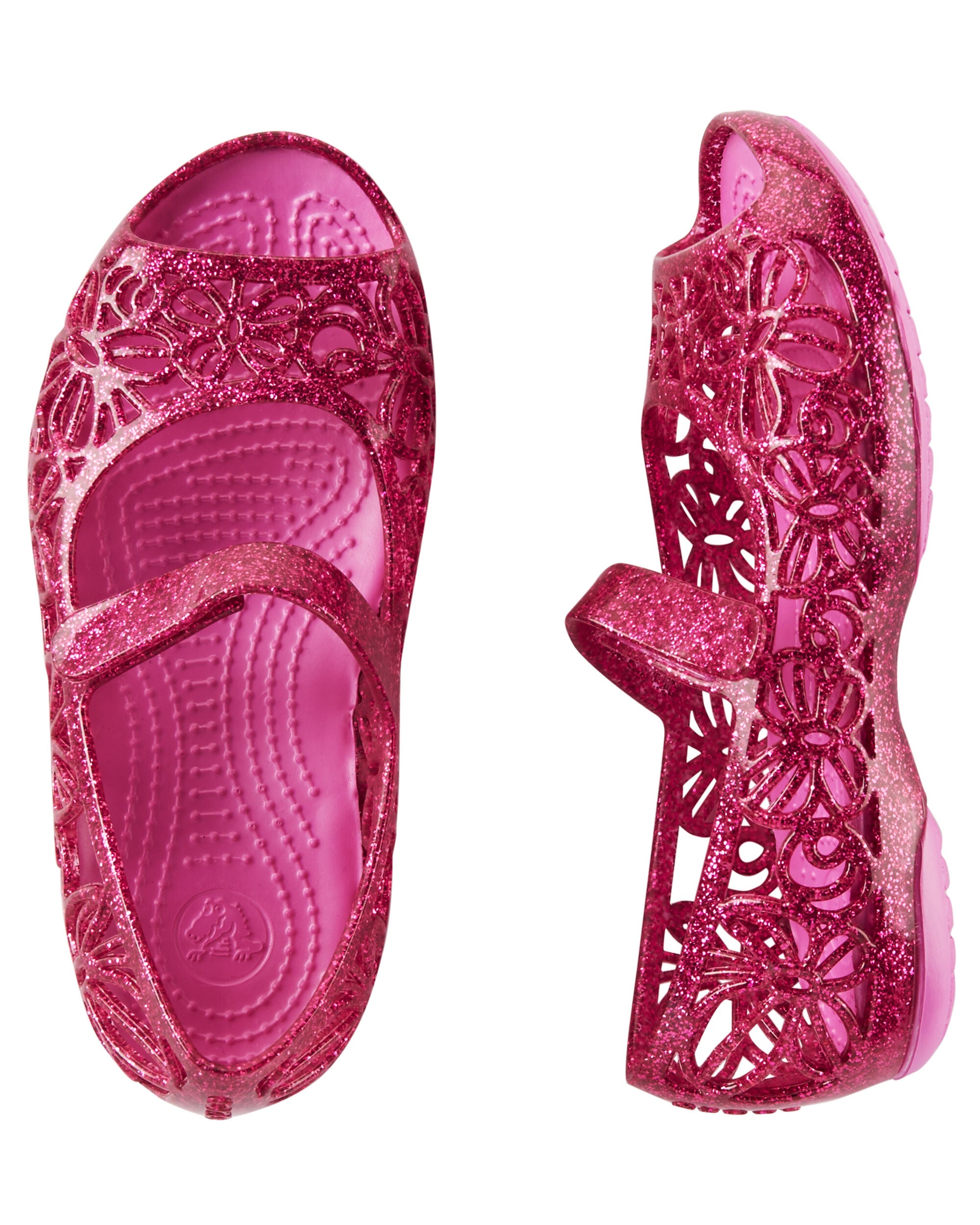 crocs isabella glitter