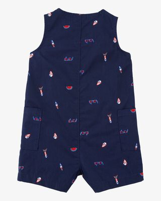 Product image 2 of Baby 4th Of July Button-Down Romper