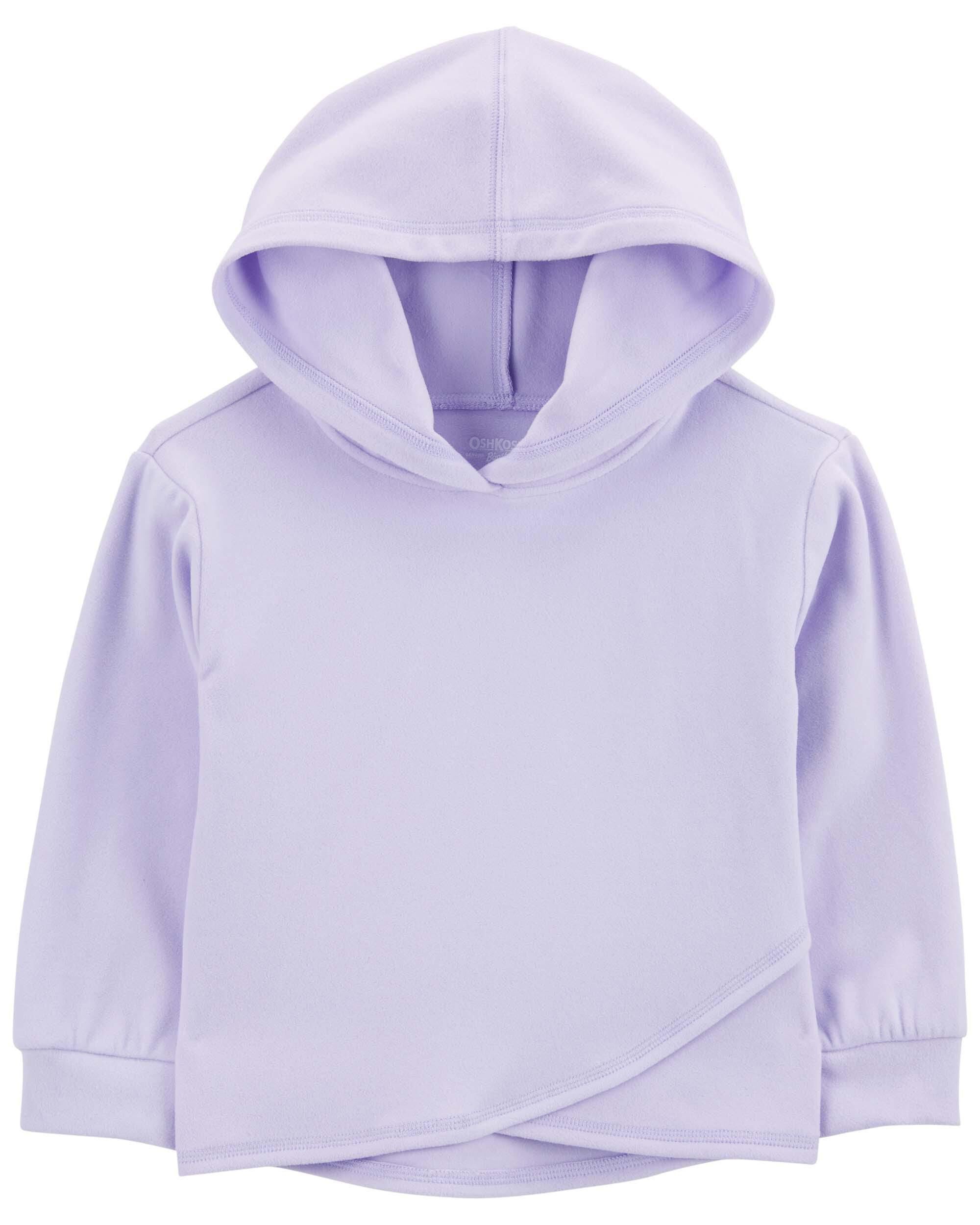 Toddler purple hoodie top