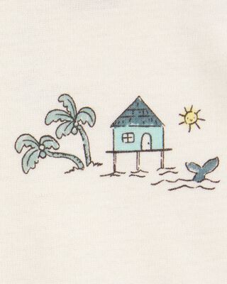 Product image 2 of Baby 5-Pack Ocean Print Sleeveless Bodysuits