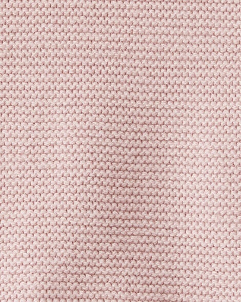  Product image 3 of Baby Organic Cotton Sweater Knit Overalls in Perfect Pink

