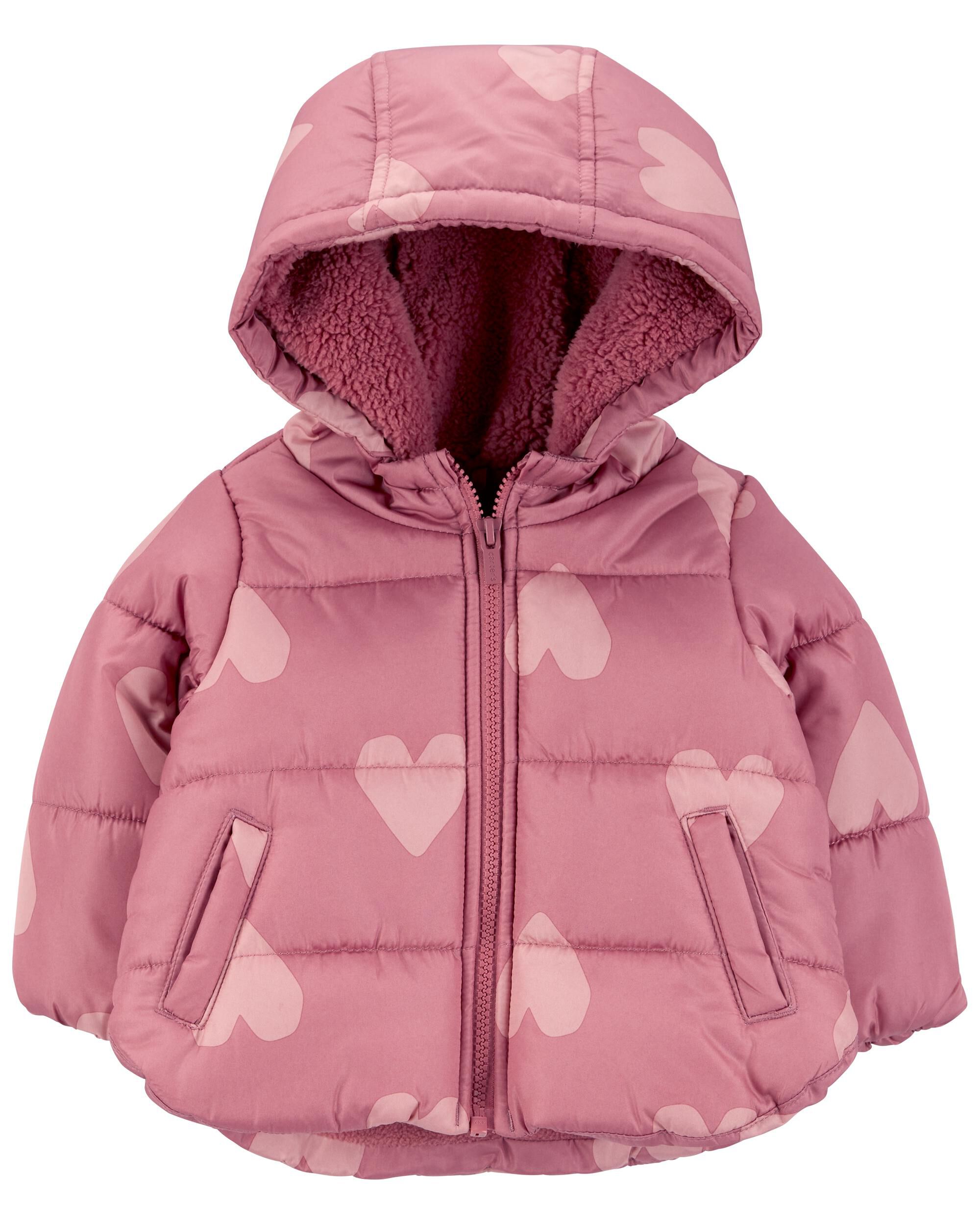 Carters baby girl winter coats top