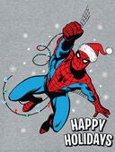 Heather - Kid Spider-Man Christmas Pullover, Selected