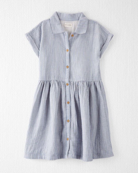  Product image 1 of Kid Organic Cotton Gauze Striped Dress