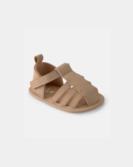 Baby Boy Strappy Sandals - Brown