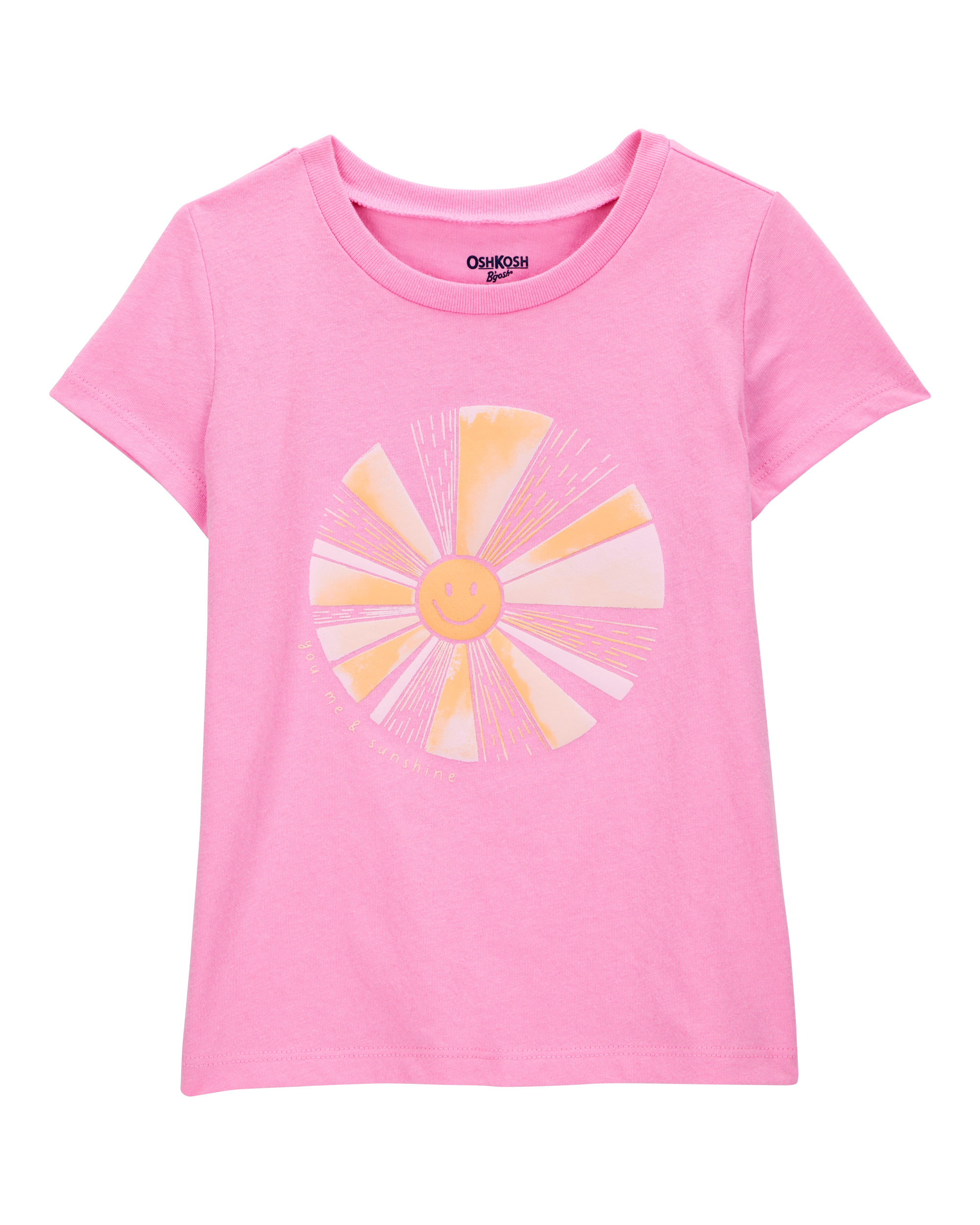 Toddler Sunshine Short-Sleeve Graphic Tee - Pink