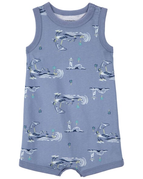 Product image 1 of Baby Beach Cotton Romper