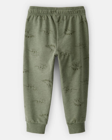 Toddler Boy Baseball French Terry Jogger - Red