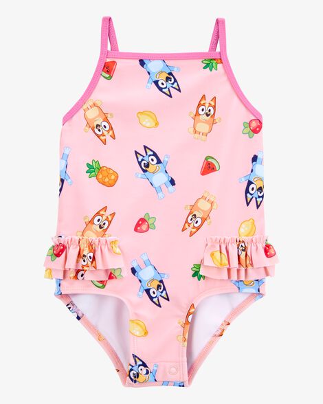  Product image 1 of Baby Bluey™ 1-Piece Swimsuit - Pink
