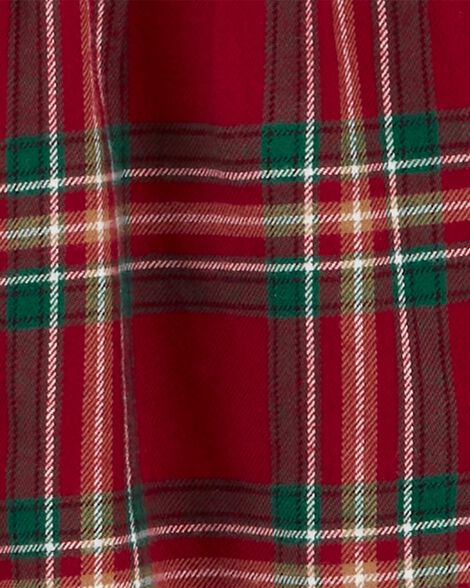  Product image 2 of Kid 2-Piece Plaid Flannel Top & Stretch Leggings
