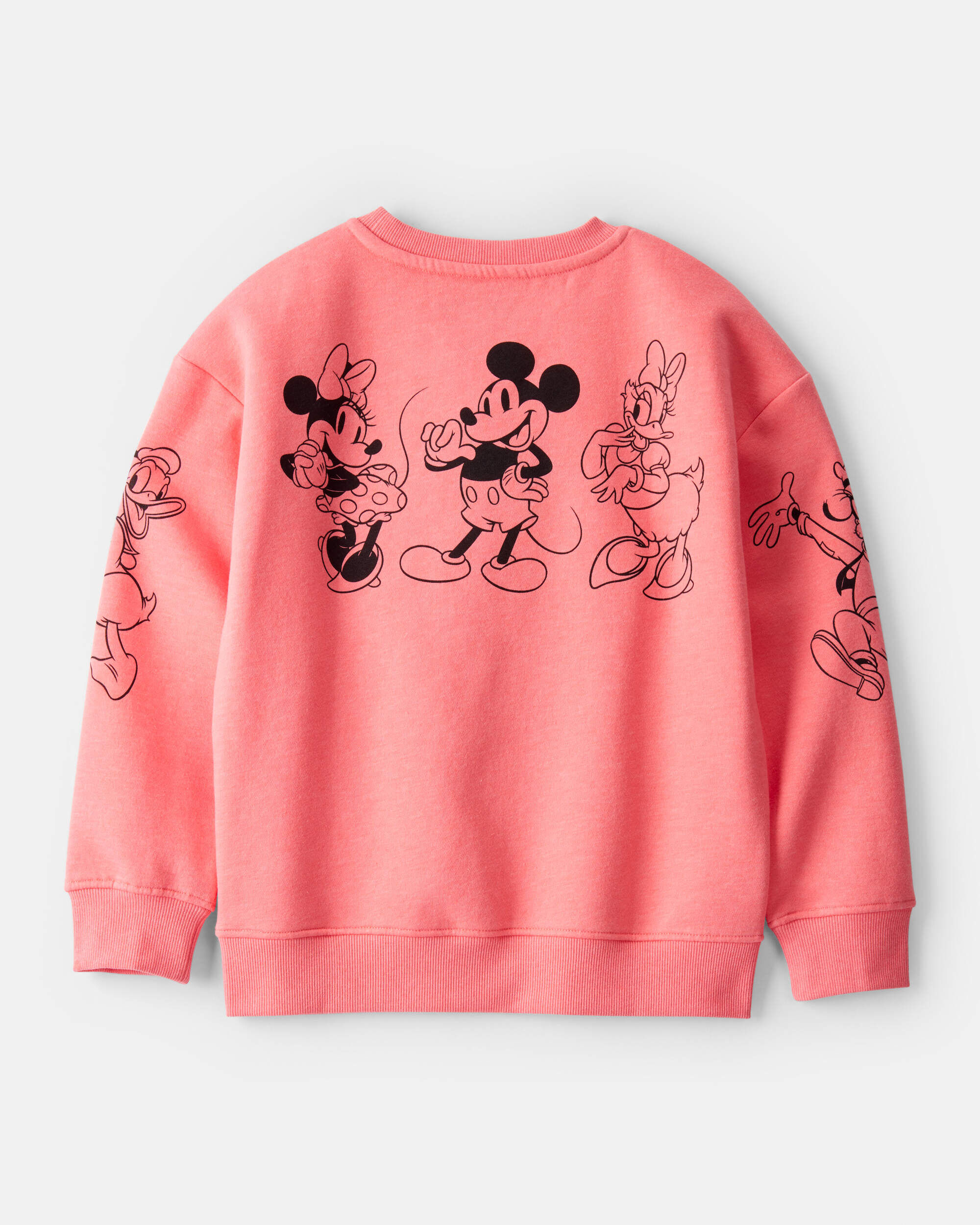 Girls Disney© Mickey Mouse Long-Sleeve Pullover Sweatshirt