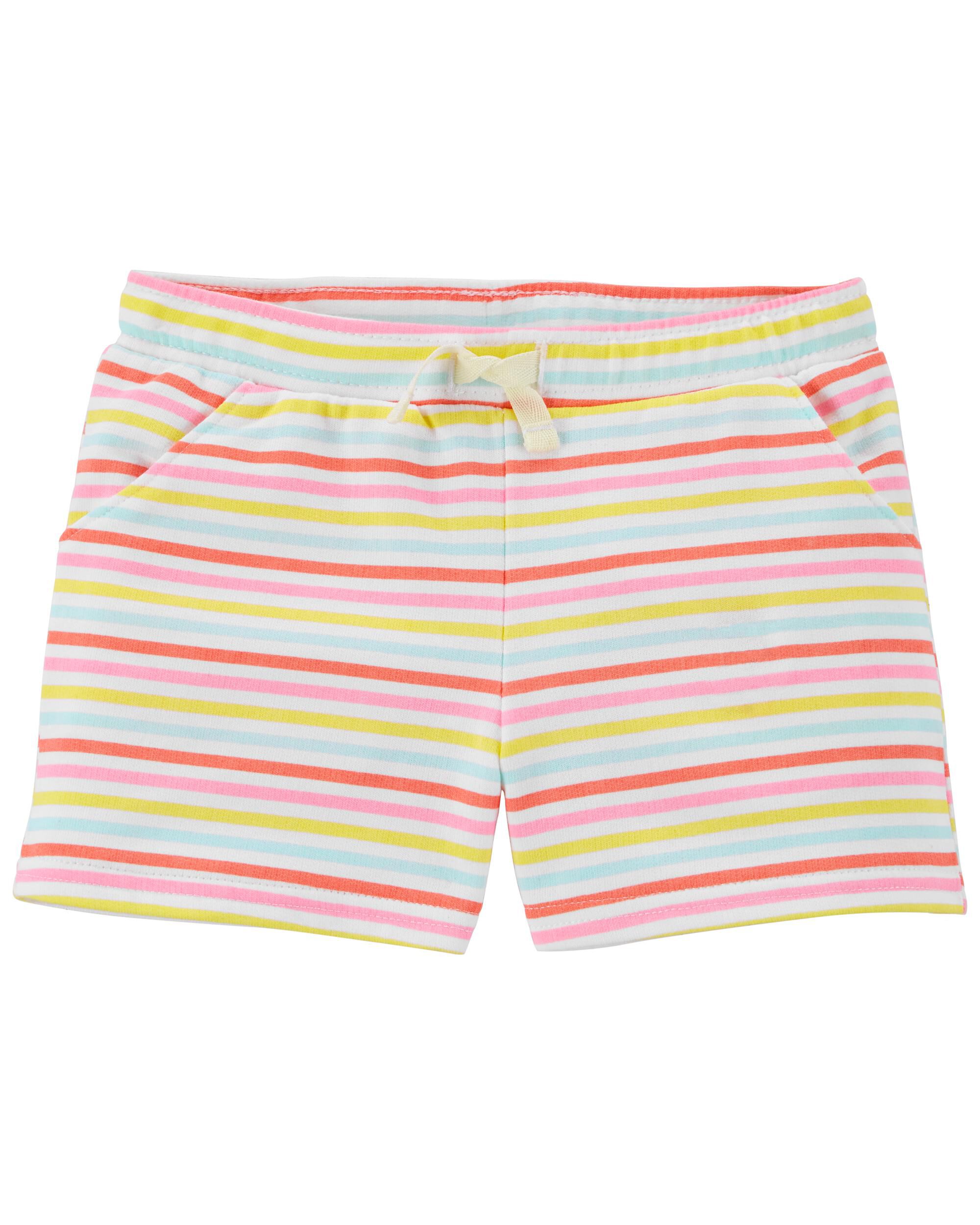 Striped Pull-On Shorts | carters.com