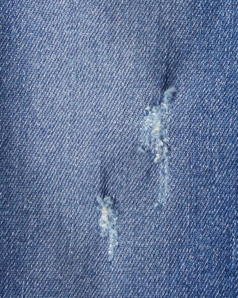Baby Boy  Tapered Distressed Denim Jeans - Medium Wash