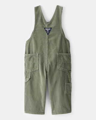 Product image 2 of Baby Solid Corduroy Overalls - Green