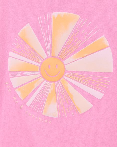  Product image 2 of Toddler Sunshine Short-Sleeve Graphic Tee - Pink